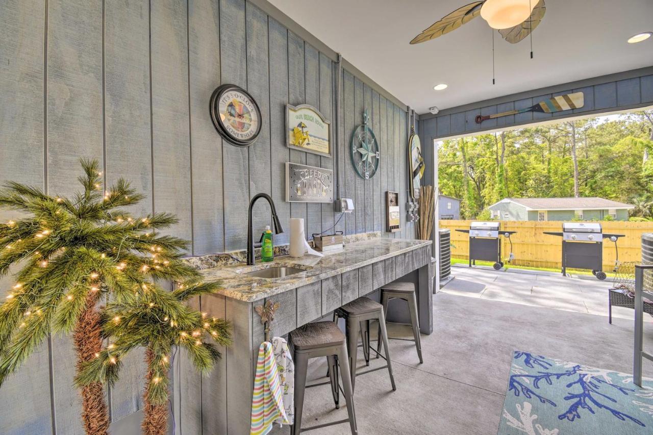 Ocean Isle Beach Home With Shared Lanai And Grill Dış mekan fotoğraf